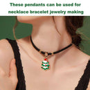 20Pcs/Set Enamel Mixed Christmas Charms Pendant Craft For DIY Jewelry Making Hot