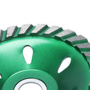 1Pc 4 Inch Concrete Diamond Wheel Green Diy Grinding Disc For Cutting Marbl