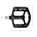 Shanmashi 2Pcs Cycling Bike Pedals Flat Bicycle Pedals Racing Anti-Slip LighE8W4