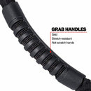 2pc Black Unlimited Roll Bar Grab Handles for All Jeep Wrangler CJ YJ TJ JK