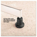 High Profile Bell Glides Replacement for Office Chair Without Wheels & Bar