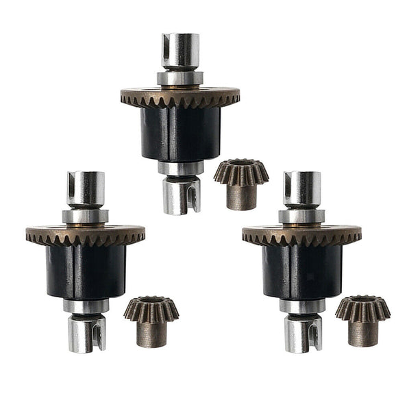 3 x Front/Rear Diff Steel Spur Gear Set for Wltoys A979-B RC Cars Parts