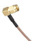 5X(6" SMA Male to SMA Right Angle Male Plug Jumper Pigtail Cable RG316 S9V3)