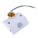 E27 220V PIR Infrared Motion Sensor Automatic LED Light Lamp Holder Switch