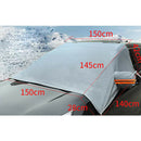 Car Front Windshield+Side Rearview Mirror Snow Frost &