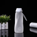 550mL Portable Sport Water Bottles Leakproof Kids Adults Travel Protein Shaker