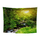 Nature Print Tapestry Wall Hanging Blanket Panel Throw Cover Beach Towel g