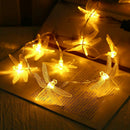 10 LED Dragonfly String Lights Outdoor Yard Christmas Decorative Lamps