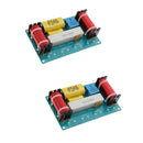 2 Piece 3 Way Audio Filter Bass Speaker Crossover Frequency Divider Car Home