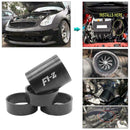 Air Intake Turbonator Dual Fan Turbine Gas Fuel Saver Turbo Supercharger X3D2