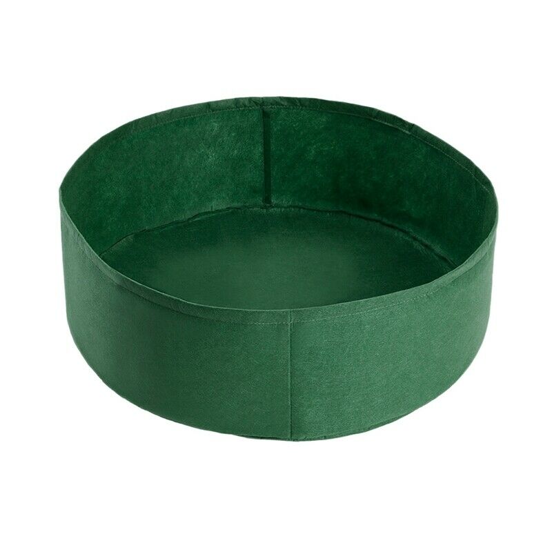 Planting Bag Garden Bed Round Planting Container Grow Bags Breathable Felt