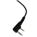 Security Earhanger Headset Earpiece Earphone for Kenwood Radio Black