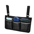 Wheelchair Side Bag for Back Wheelchair Storage Bag Pouch Fits Most Bed Rai
