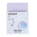 46pcs/box Drift Bottle DIY Diary Stickers Paper Lables Gifts Packaging DecorJ,a