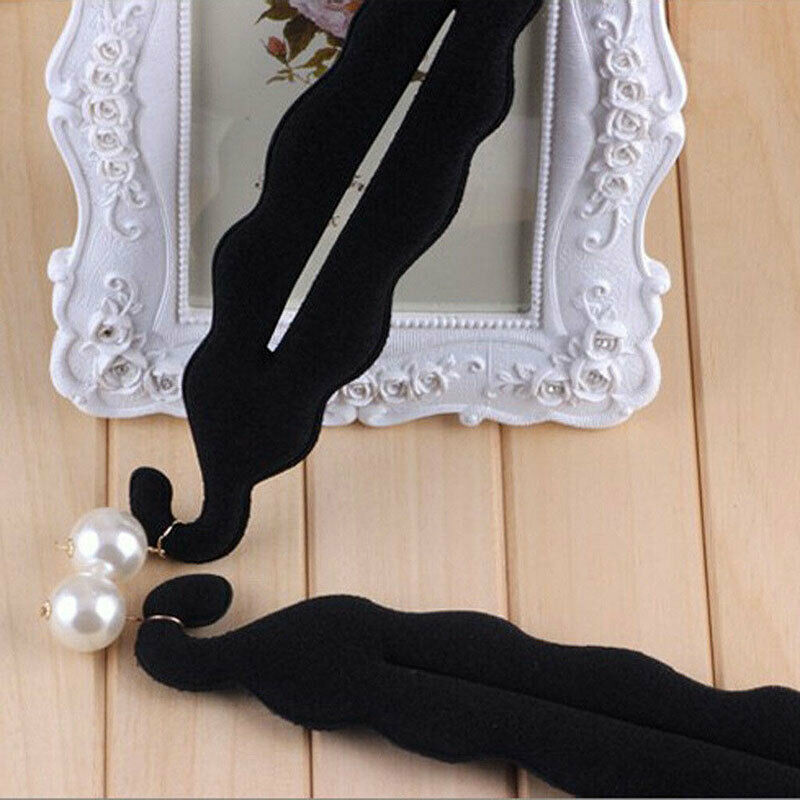 Magic Sponge Clip Foam Donut Hair Styling Bun Maker Curler Tool Ring Twist B Hn
