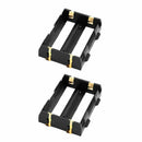 2Pcs 26650 Battery Spacer Frame Radiating Holder Plastic Bracket Newest Useful