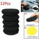 12X Cars Waxing Polish Foam Sponge Wax Applicator Cleaning Detailing Pads Tools