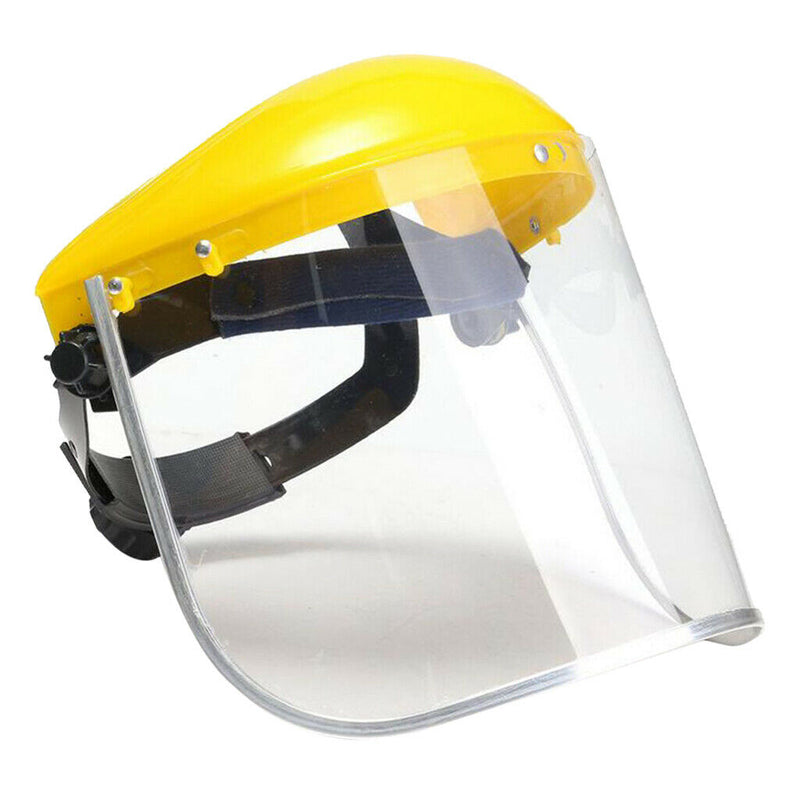 2x Welding Clear Safety Full Face Shield Visor Lens Anti Splash Lightweight
