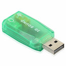 USB Audio Adapter, External Adapter Sound Card with Speaker Headphone and M X2P3