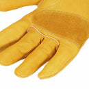 1 Pair Leather Gloves For Men, Work Gloves For Ladies, Assembly Gloves Safe