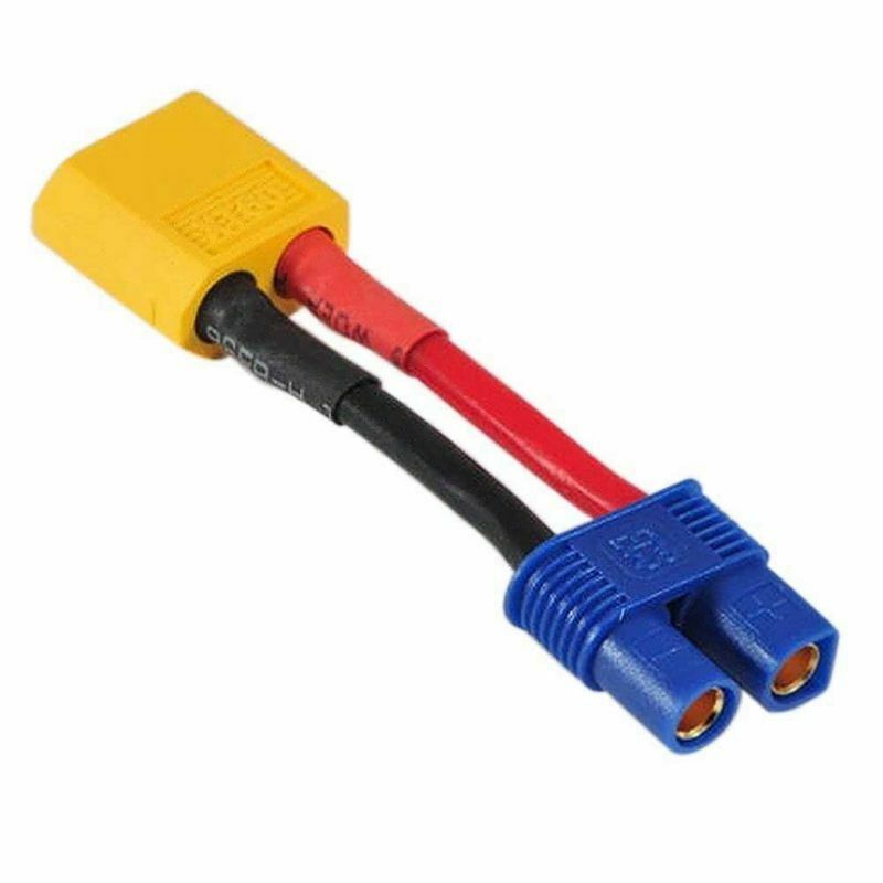 XT60 XT-60 Male To EC3 Female Connector Adapter Wire Harness Converter For  M9S6