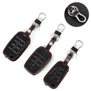 Leather key chain ring cover case holder for KIA Ceed K3 K4 K5 Sportage  OZ