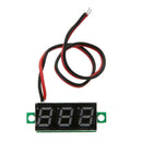 Mini 0.28inch DC 2.5V-30V LED Digital Battery Voltage Meter Voltmeter Panel A
