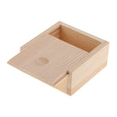 Natural Unpainted Wooden Storage Box, Jewelry Organizer, Wood Tea Chest Box,