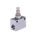 Pt 1/8" thread bore one way flow control valve ASC100-06 M&O