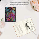 DIY Dreamcatcher Special Shaped Diamond Painting 50 Pages A5 Drawing Book Crafts