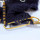 9 Pcs Large-Eye Blunt Needles with 2 Pcs Yarn Stitch Holders, Knitting Need