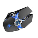 X13 2.4G BT 2400DPI Wireless Gaming Mouse Backlight Optional Mice for Computer