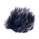 Mini Condenser Microphone Mic Windshield Windmuff Cover Black Portable Durable