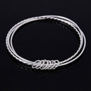 1 Pcs Fashion Women Jewelry Tricyclic glossy twist multi - layer round brac