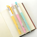 3* 0.38mm Erasable Gel Pens Blue Gel-ink Pens for Writing Office Supplies