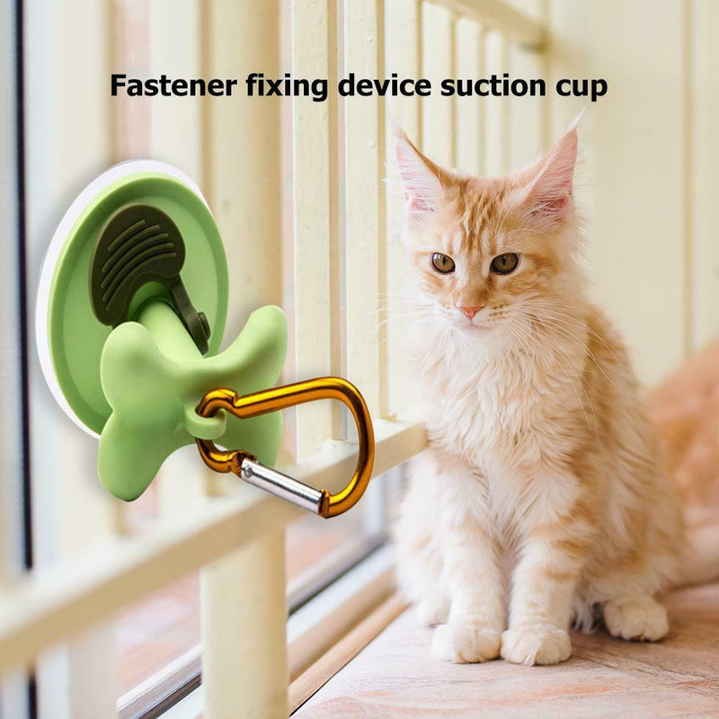 Portable Pets Dog Cat Traction Sucker Outdoor Parking Holder Wall Bracket Hook