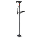 Elderly Cane Sticks Anti-Slip Sticks with Lights Four Feet Folding Telescop