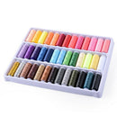 39pcs/set Spools Sewing Thread Mixed Colors Polyester For Hand Machine
