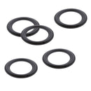 5Pack Audio Speaker Foam Surround Repair Kit Repair Accessories 5inch ( Black )