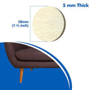 8 Large Self Stick Furniture Felt Sheets 12 Round Felt Pads To Protect Hard L9A8