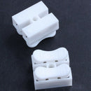 50PCS CH2 Spring Quick Wire Connector Cable Clamp Terminal Block Connector  M7Q2