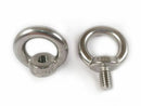 5pcs New M6 Shouldered Lifting Eye Ring Bolts Nuts 304 A2 Stainless Steel M6x12