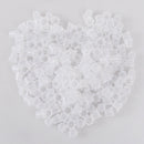 1000pcs 13mm Plastic Tattoo Hexagonal lace Ink Cups Caps Holder Pigment Suppli3c