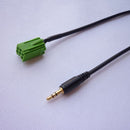 New Car Accessory 3.5mm AUX Stereo Audio Line Input Cable For Renault Tide New