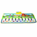Piano Keyboard Dancing Mat Electronic Funny Animal Press Carpet Musical Bla A8H8