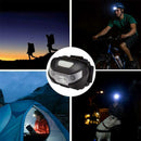 Super Bright Waterproof Head Torch Headlight USB Rechargeable LED Headlamp Fish