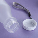 Candy Colors Unbreakable Frosted Plastic Kettle 550mL Water Bottle (White)