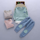 Autumn Children Clothing Set Cotton Kids Outfits 2 Pcs Child Suit Clothes G