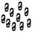 20xShock Cord Bungee Leash End Hooks for 7mm Rope Kayak Fixing Accessories