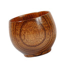Handmade Natural Wood Tea Cup Wooden for Wine Coffee Water Hot Cold Drinks